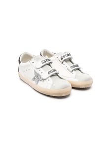 Golden Goose Kids Old School sneakers met klittenband - Wit