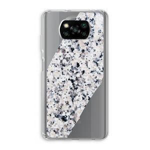 Gespikkelde marmer: Xiaomi Poco X3 NFC Transparant Hoesje