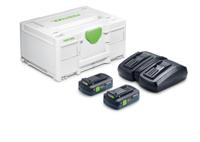 Festool SYS 18V 2xTBX4/TCL6DUO Energie-set - 578819