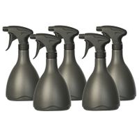 Pakket van 5x stuks plantenspuiten/plantensproeiers 700 ml zwart