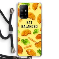 Eat Balanced: Oppo A95 5G Transparant Hoesje met koord