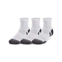 Under Armour Performance Tech 3-Pack Korte Sportsokken Wit Grijs