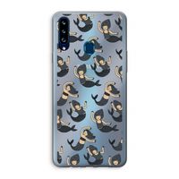 Zeemeermin: Samsung Galaxy A20s Transparant Hoesje