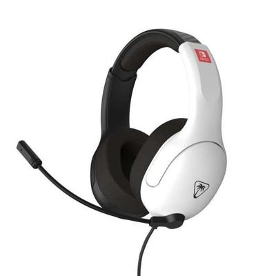 Bedrade gamingheadset - TURTLE BEACH - Nintendo Switch - Airlite Fit - Zwart en wit