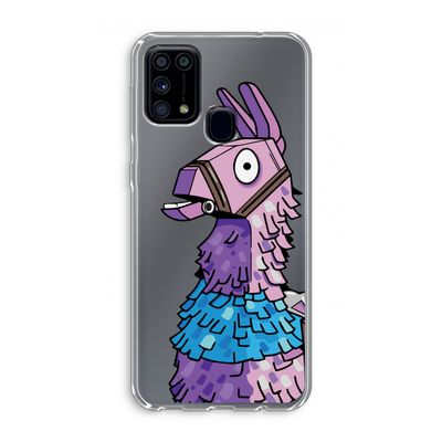 Lama: Samsung Galaxy M31 Transparant Hoesje