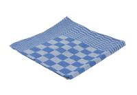 Theedoek blok marine ca 65x65cm blauw | 16 stuks