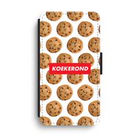 Koekerond: iPhone XS Max Flip Hoesje