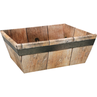 Mand | golfkarton | biermand | 26x21x10cm | bruin | 40 stuks