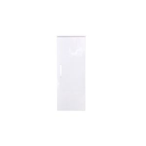 Kolomkast Sanicare Q1/Q12/17 Soft-Close Deur Chromen Greep 90x33,5x32 cm Hoogglans Wit