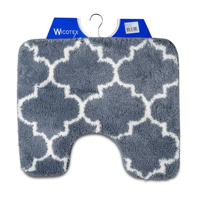 Wicotex toiletmat 50x60 cm grijs marseille