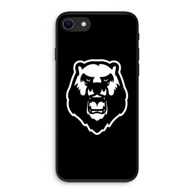 Angry Bear (black): iPhone 7 Biologisch afbreekbaar hoesje