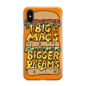 Big Macs Bigger Dreams: iPhone XS Max Volledig Geprint Hoesje