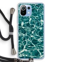 Weerkaatsing water: Xiaomi Mi 11 Lite Transparant Hoesje met koord