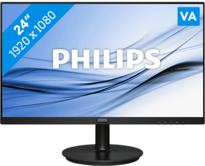 Philips V Line 241V8LAB/00 LED display 60,5 cm (23.8") 1920 x 1080 Pixels Full HD LCD Zwart