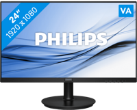 Philips V Line 241V8LAB/00 LED display 60,5 cm (23.8") 1920 x 1080 Pixels Full HD LCD Zwart - thumbnail