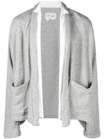 Greg Lauren cardigan à design superposé - Gris - thumbnail