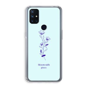 Bloom with grace: OnePlus Nord N10 5G Transparant Hoesje