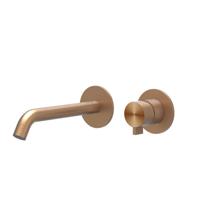 Inbouw Wastafelmengkraan IVY Tribe 2-gats Coldstart RVS316 Geborsteld Mat Koper PVD IVY