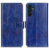 Samsung Galaxy A55 Wallet Case met Magnetische Sluiting - Blauw - thumbnail