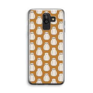 Uilen: Samsung Galaxy J8 (2018) Transparant Hoesje