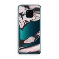 Roze stroom: Huawei Mate 20 Pro Transparant Hoesje