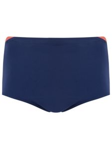 Amir Slama panelled trunks - Bleu