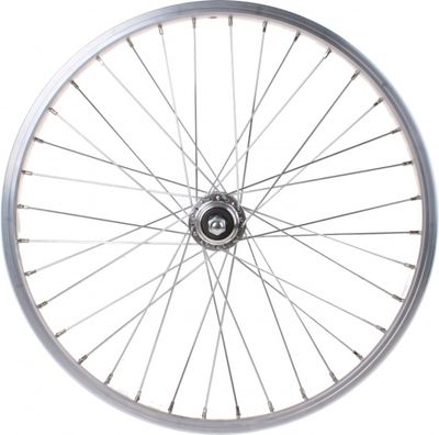 Roland achterwiel Quando 20 x 1.75 inch velgrem aluminium zilver Roland achterwiel Quando 20 x 1.75 inch velgrem aluminium zilver