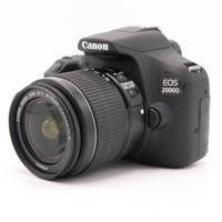 Canon EOS 2000D + 18-55mm IS II occasion - thumbnail