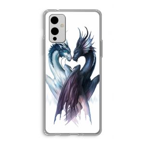 Yin Yang Dragons: OnePlus 9 Transparant Hoesje