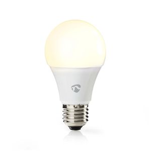 Nedis SmartLife LED Bulb | Wi-Fi | E27 | 800 lm | 9 W | Warm Wit | 2700 K | Android / IOS | A60 | 3 Stuks - WIFILW32WTE27