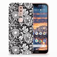 Nokia 4.2 | TPU Case | Black Flowers