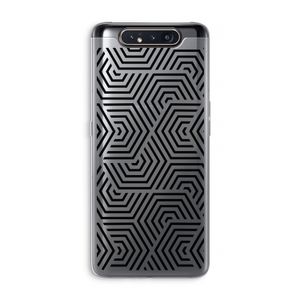 Magic pattern: Samsung Galaxy A80 Transparant Hoesje