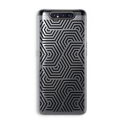 Magic pattern: Samsung Galaxy A80 Transparant Hoesje