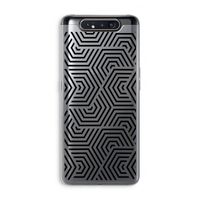 Magic pattern: Samsung Galaxy A80 Transparant Hoesje