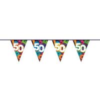 Vlaggenlijn 10mtr cijfers 50 jaar
