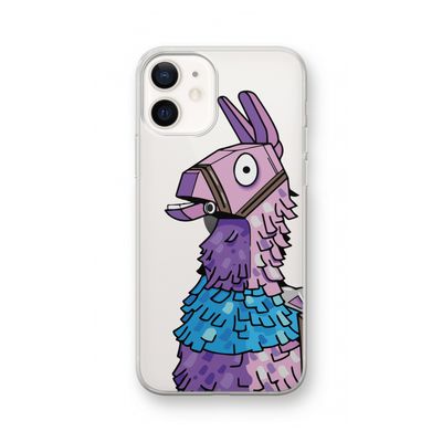 Lama: iPhone 12 Transparant Hoesje