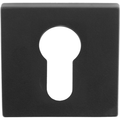 Formani | Cilinderrozet | LSQBY50 | Vierkant | Mat zwart