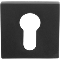 Formani | Cilinderrozet | LSQBY50 | Vierkant | Mat zwart
