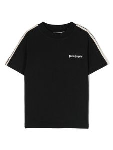 Palm Angels Kids logo-print track T-shirt - Noir