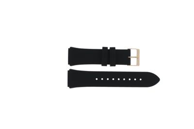 Horlogeband Guess GW0118L2 / W0118L2 / Venus Silicoon Zwart 21mm