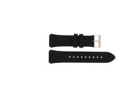 Horlogeband Guess GW0118L2 / W0118L2 / Venus Silicoon Zwart 21mm