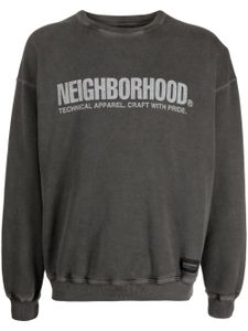 Neighborhood sweat en coton à logo imprimé - Gris