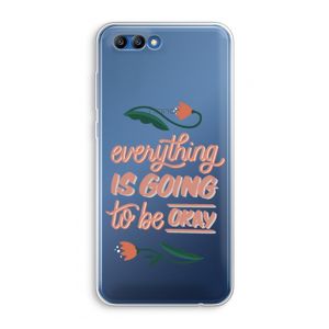Optimistic flower girl: Honor 10 Transparant Hoesje