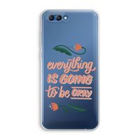 Optimistic flower girl: Honor 10 Transparant Hoesje