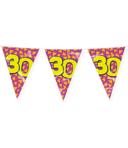 Happy Verjaardag Vlaggenlijn 30 Jaar (10m)