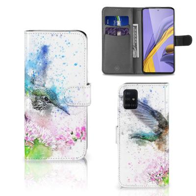 Hoesje Samsung Galaxy A51 Vogel | Portemonnee hoesje