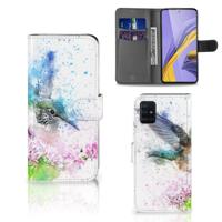 Hoesje Samsung Galaxy A51 Vogel | Portemonnee hoesje