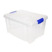 PlasticForte Opbergbox met deksel - 5 liter - transparant - kunststof