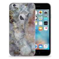 Apple iPhone 6 Plus | 6s Plus | TPU | Siliconen hoesje | Marmer Grijs