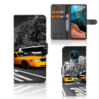 Xiaomi Poco F2 Pro Flip Cover New York Taxi